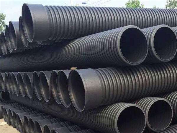  HDPE double wall corrugated pipe
